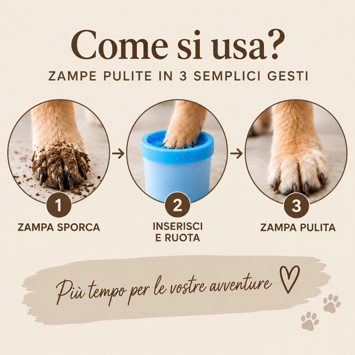 Pulisci Zampe MAELI™